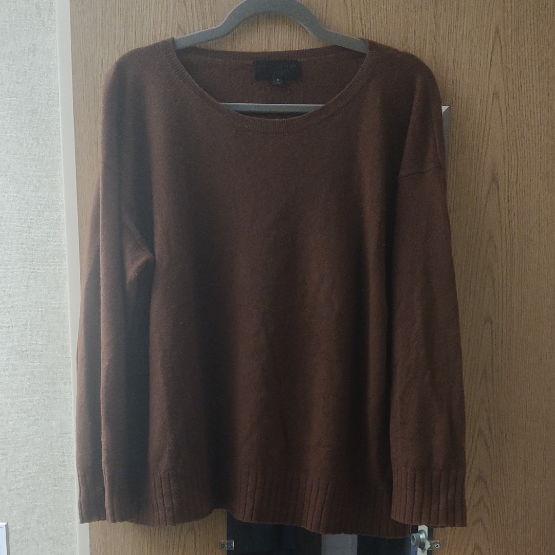 Nili Lotan Brown Crewneck Sweater